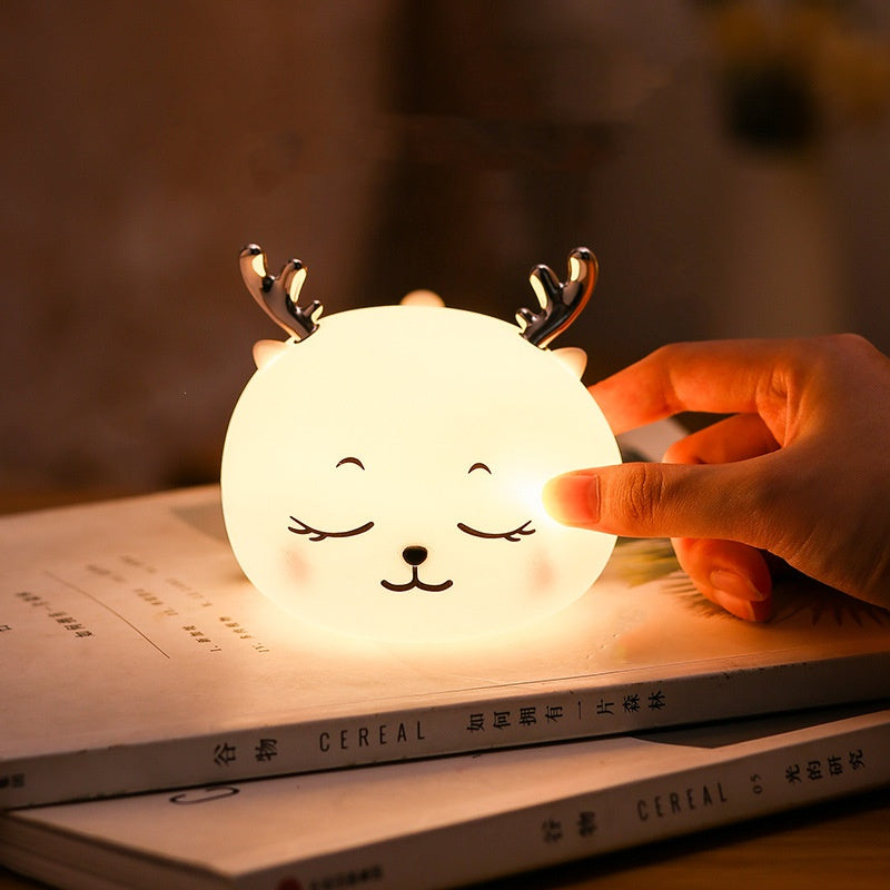 Silicone Night Light In Children's Bedroom