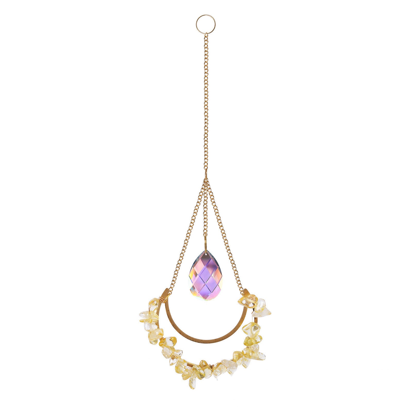 Home Gravel Crafts Crystal Pendant
