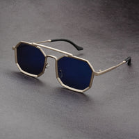 Silver Frame Ice Blue Sheet