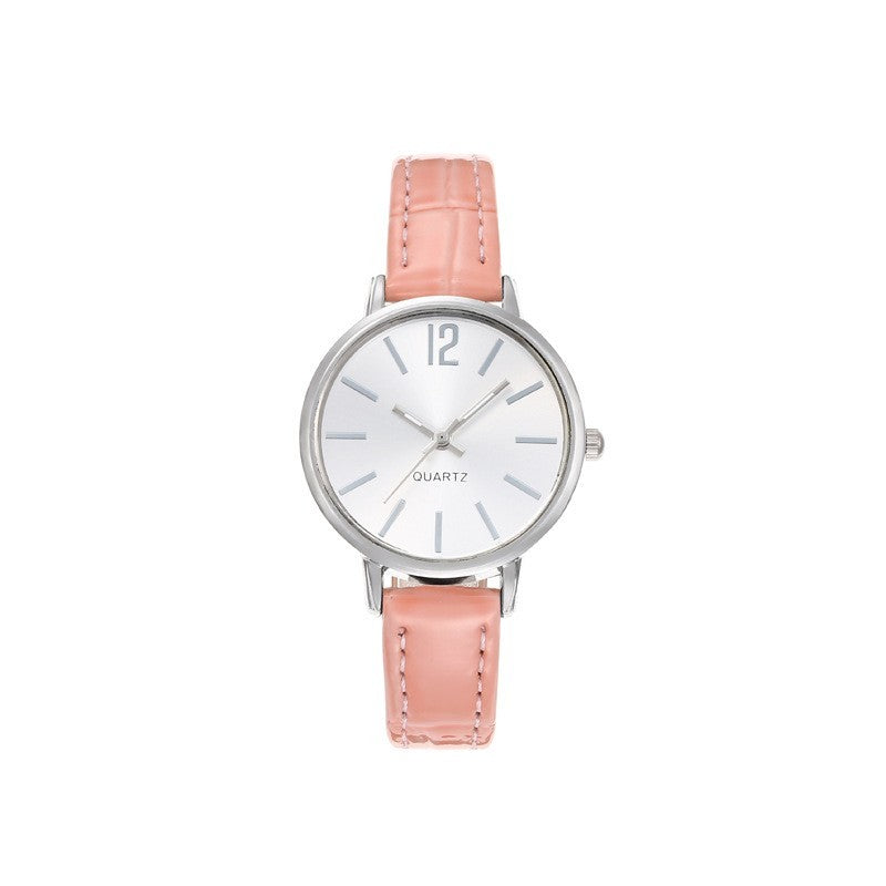 Slim Imitation Leather Women's Watch Classic Elegant