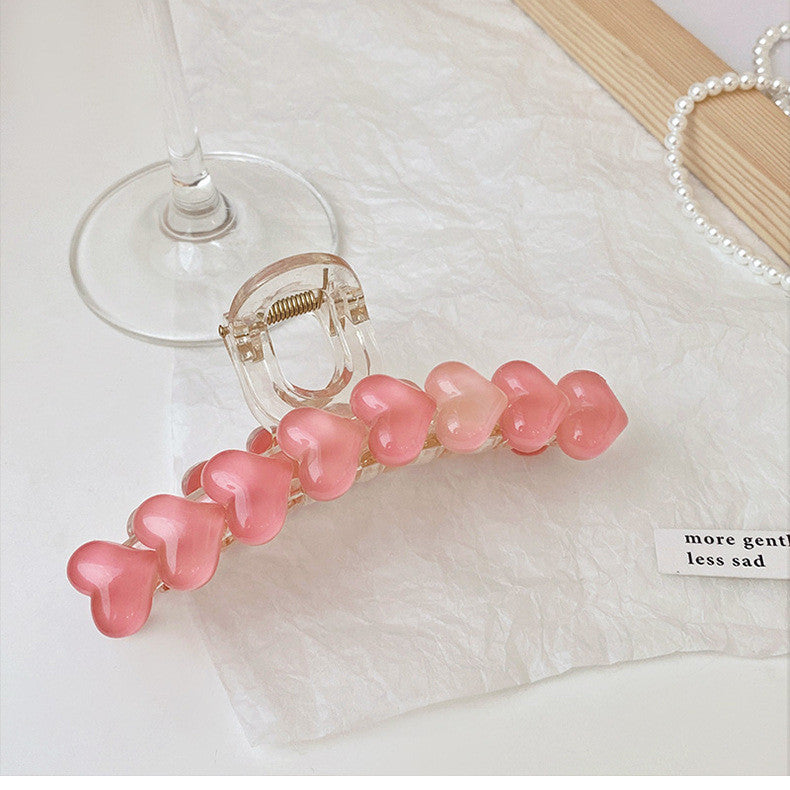 Small Sparkling Love Temperament Hair Accessories Hairpin