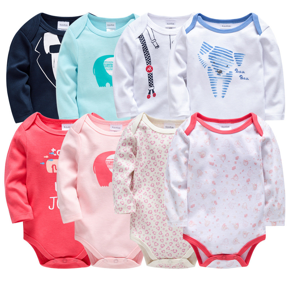 Autumn Baby Cotton Harness Jumpsuit – Infant Toddler Romper Clothes