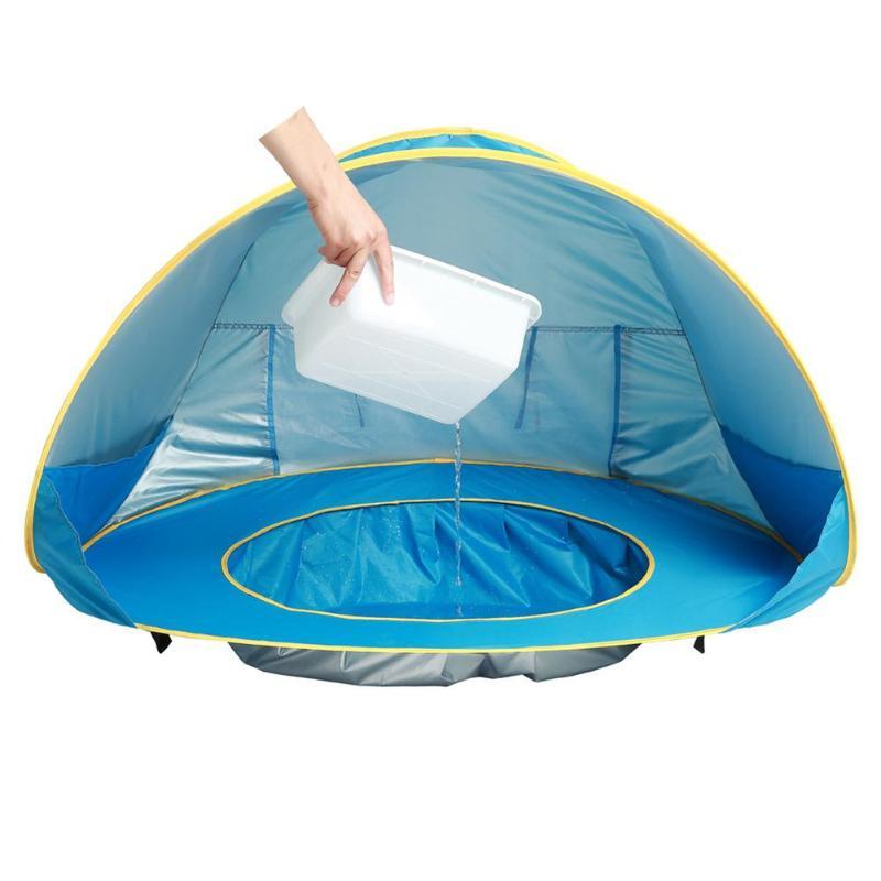 Baby Beach Tent – Portable UV Protection Sun Shelter with Shade Pool and Playhouse for Infants and Kids