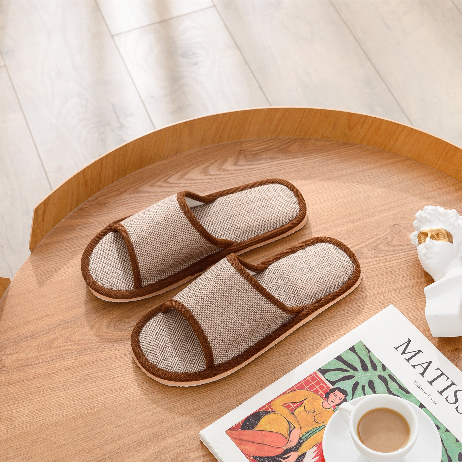 Women's Cotton And Linen Slippers
