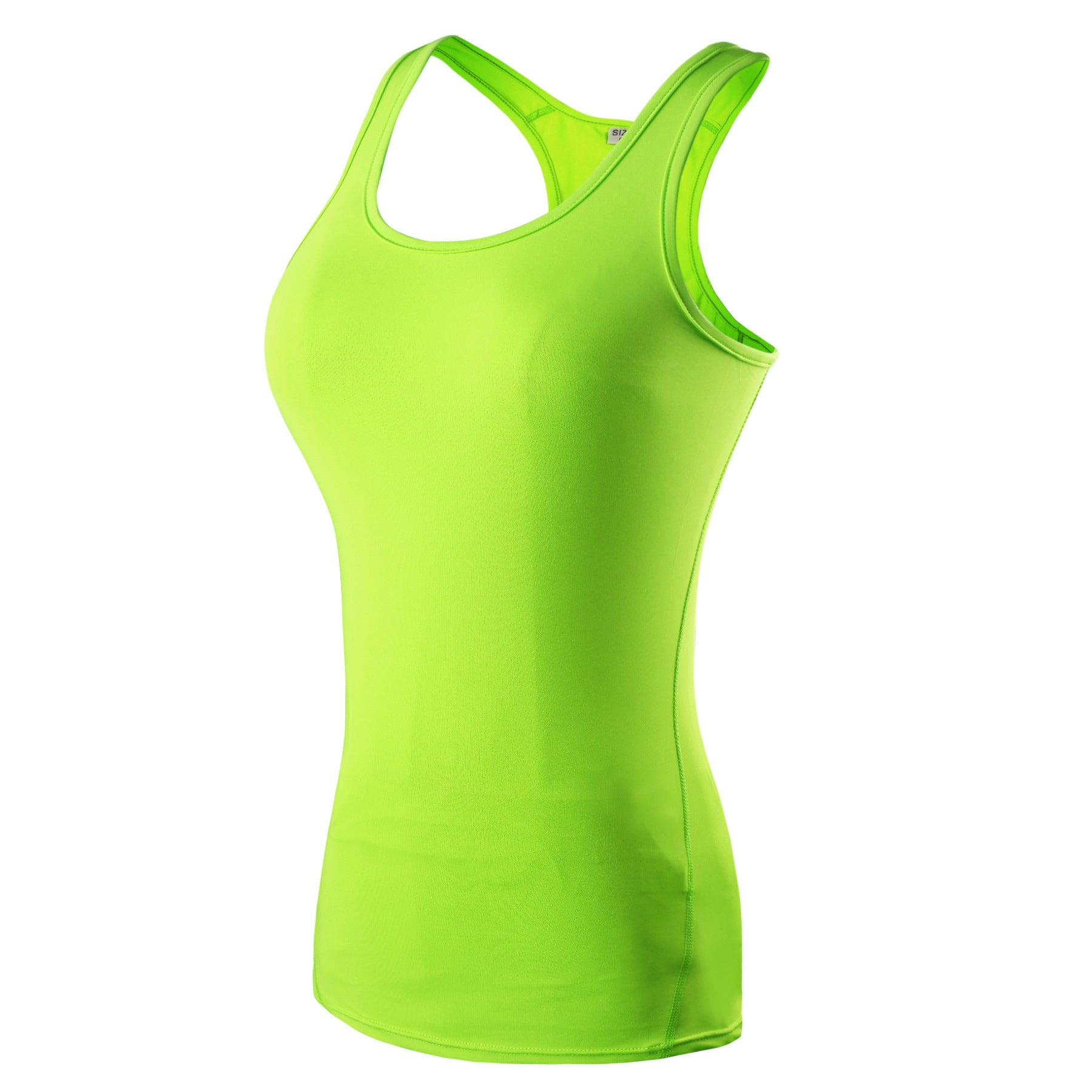 Women’s Plus Size Tank Top with Built-In Bra – Sleeveless Fitness & Yoga Vest