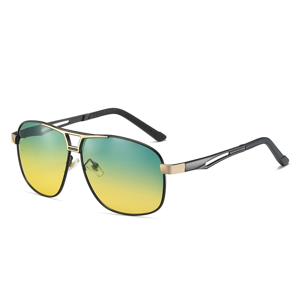 Men's Day and Night Dual-Use Photochromic Driving Sunglasses