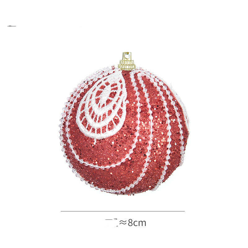 Christmas Tree Decoration  Hanging Balls  Colored Balls  Painted