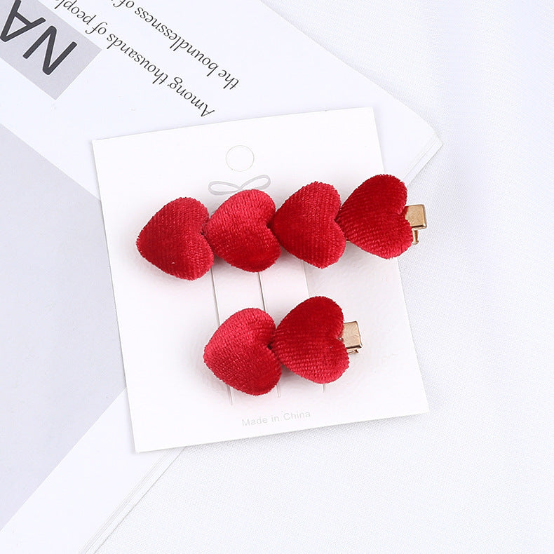 Women's Hairpin Set Cloth Art Korean Version