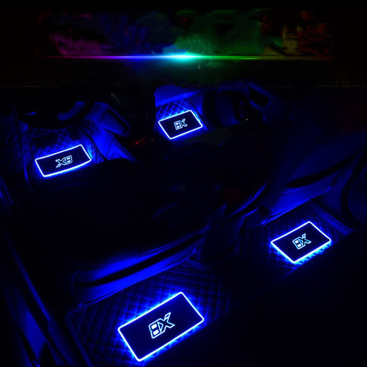 LED Car Interior Ambient Light Kit – RGB, App Control, Music Sync