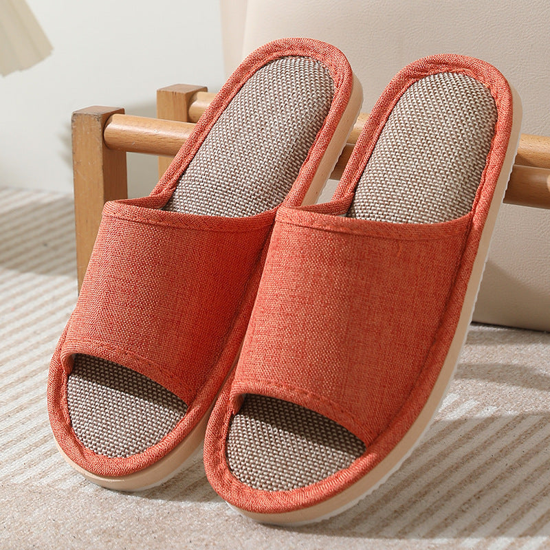 Women's Cotton And Linen Slippers
