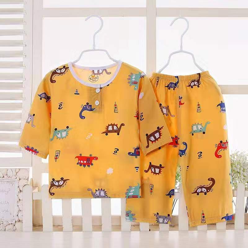 Baby Air-Conditioned Pajamas – Soft & Breathable Sleepwear for All Seasons