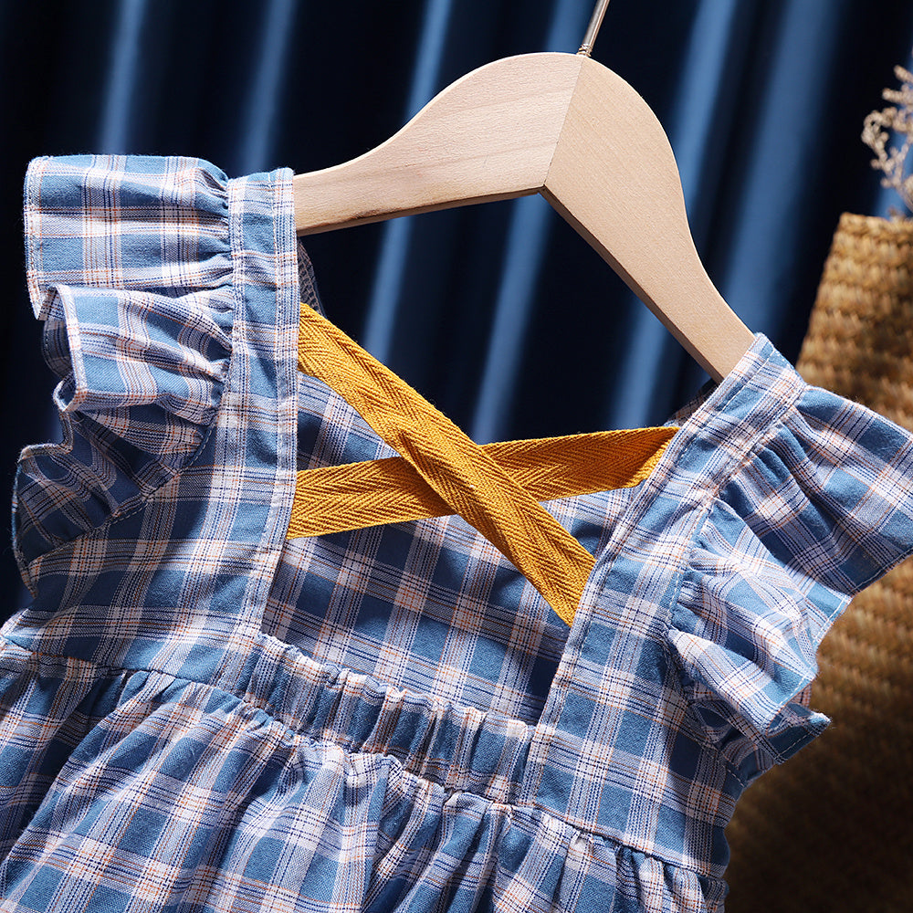 Cross check dress