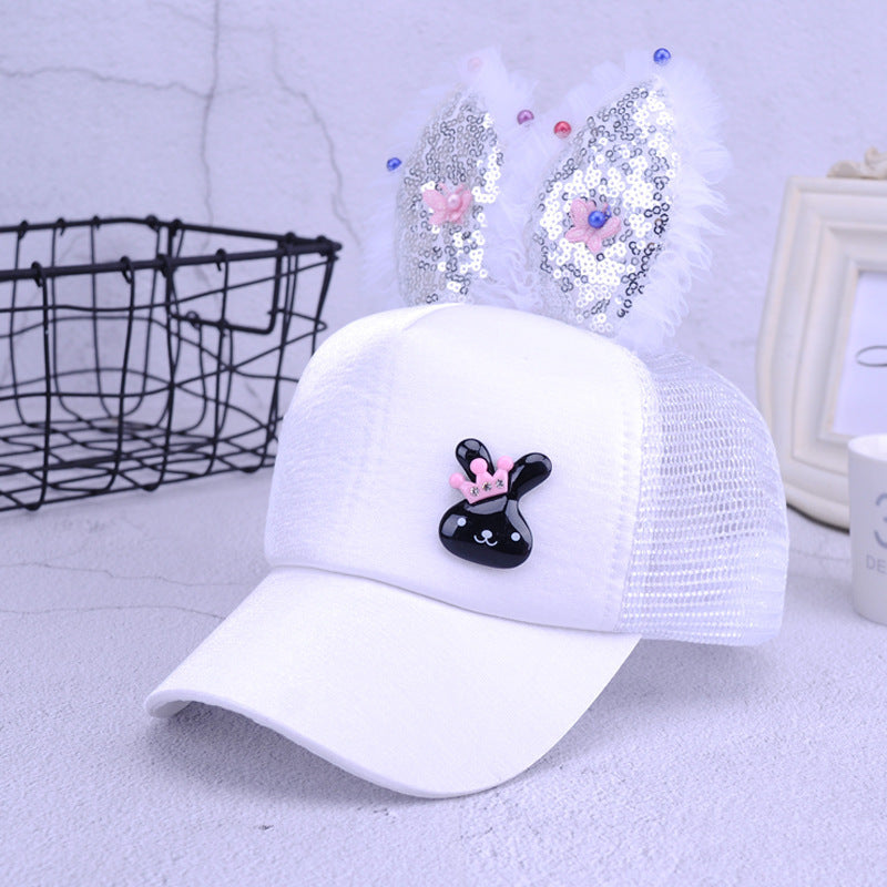 Sequined Ear Cap