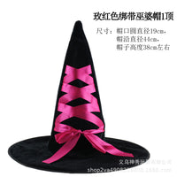 Strap Witch Hat Rose Red 1