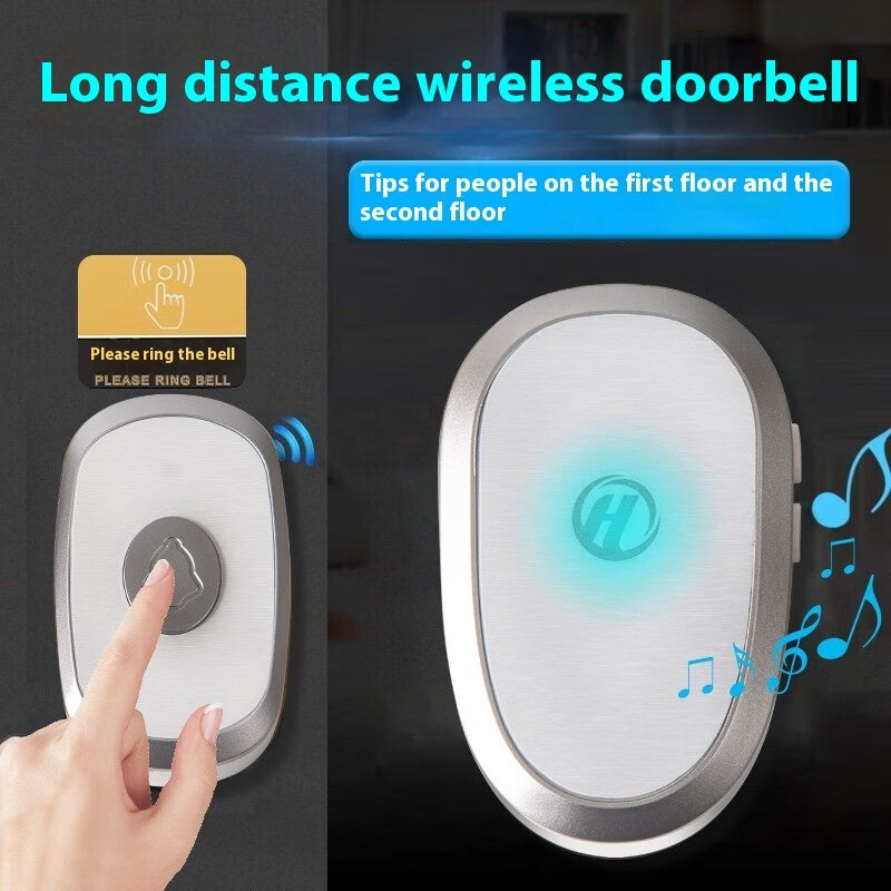 Wireless Home Doorbell – Long Range, Waterproof, Remote Control