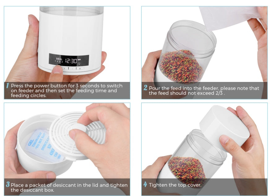 Automatic Aquarium Fish Feeder
