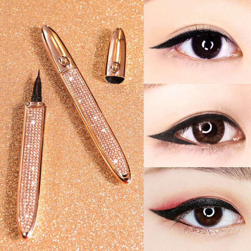 2-in-1 Self-Adhesive Eyeliner Glue Pen – Waterproof, Smudge-Proof, Quick-Dry Lash Adhesive Eyeliner