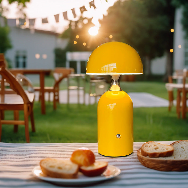 Colorful Creative Mushroom Charging Lamp
