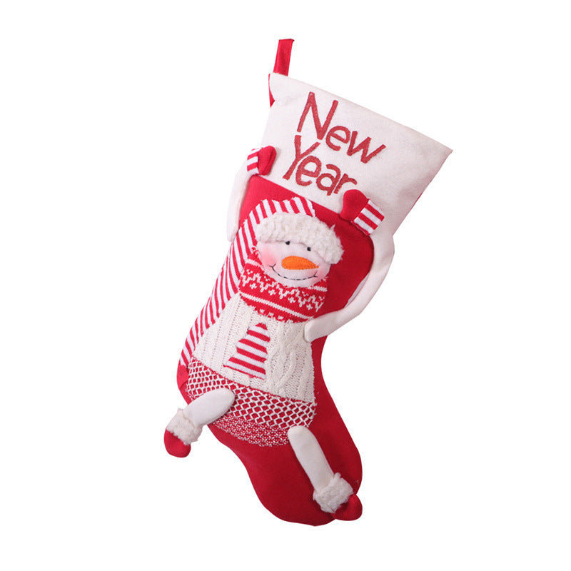 Christmas Eve Candy Stocking Decoration