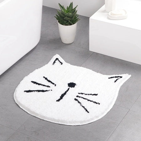 Cartoon Absorbent Bathroom Mat – Non-Slip, Quick-Dry Bath Rug