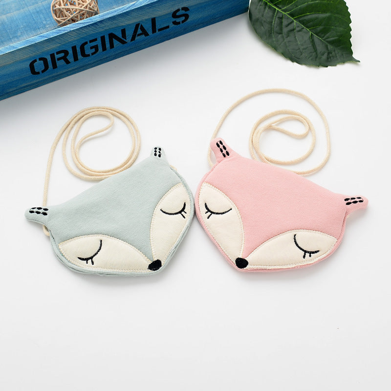 New South Korean Cartoon Fox Small Satchel Purse – Original Kids’ Bag