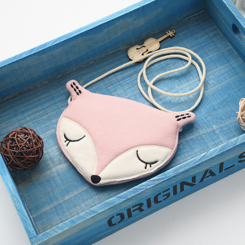 New South Korean Cartoon Fox Small Satchel Purse – Original Kids’ Bag