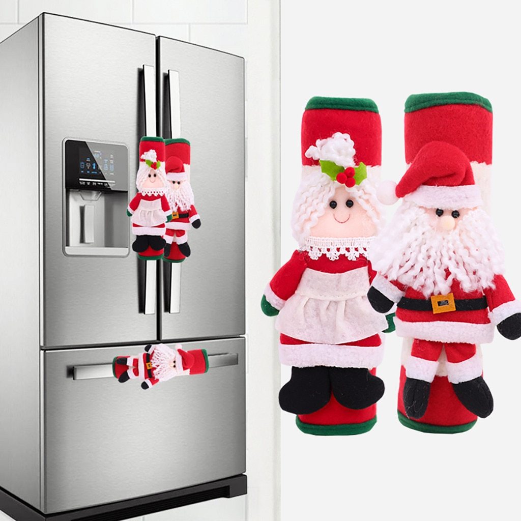 Christmas Refrigerator Glove Decoration New