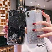 Starry Sky Silver Foil TPU Phone Case – Rear Cover Style