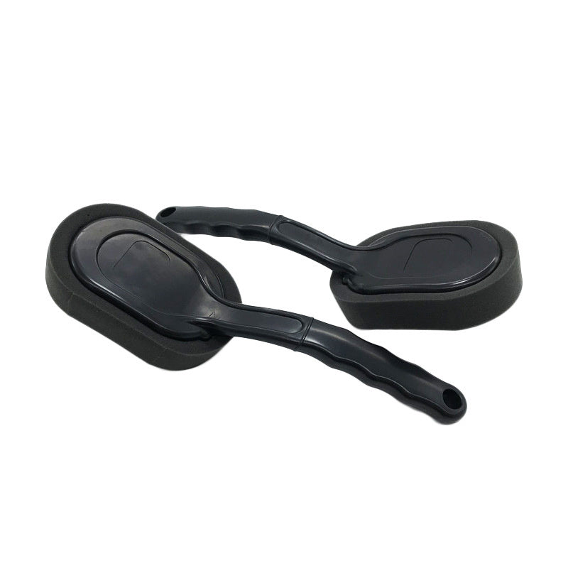 Car Tire Waxing Brush – Long Handle Sponge Applicator