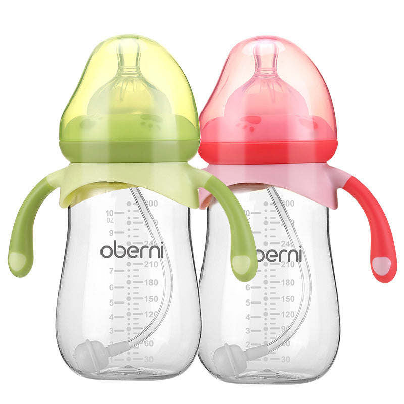 Wide Caliber Anti-Colic Baby Bottle – Spill-Resistant, Baby-Safe Feeding Bottle
