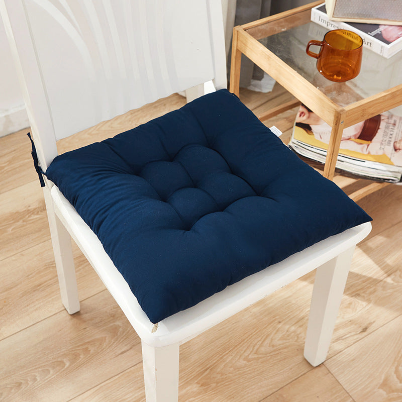 Thickened Solid Color Polyester Dining and Office Chair Mat