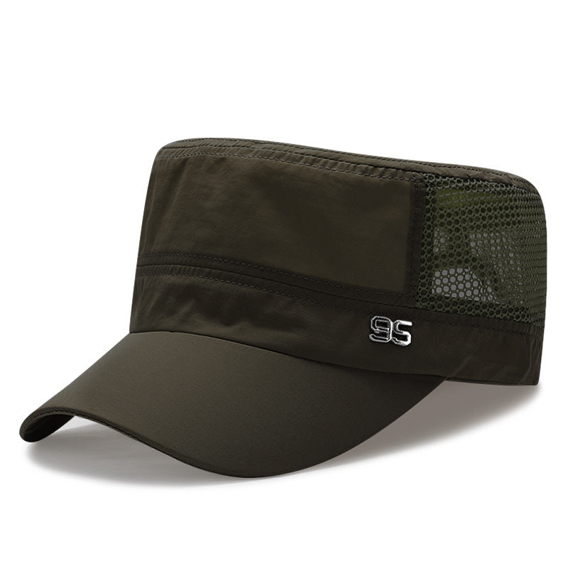 Men's Summer Outdoor Sunscreen Military  Mesh