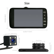 Dash Cam with 8 IR Lights – HD Night Vision Driving Recorder