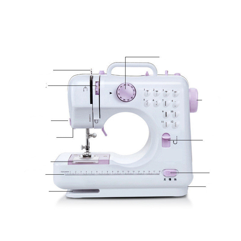 Compact Fully Automatic Single-Needle Mini Sewing Machine – Household Sewing Solution