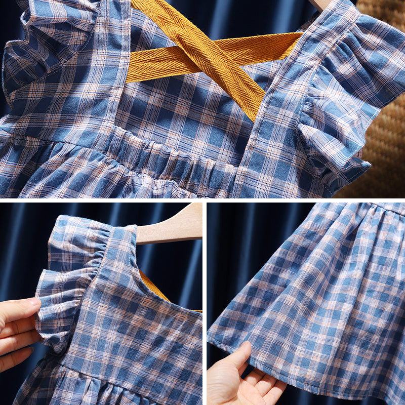 Cross check dress