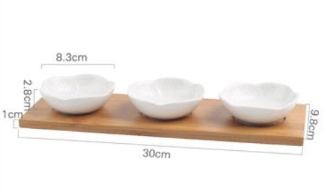 Ceramic Dried Fruit Dish Dish Plate