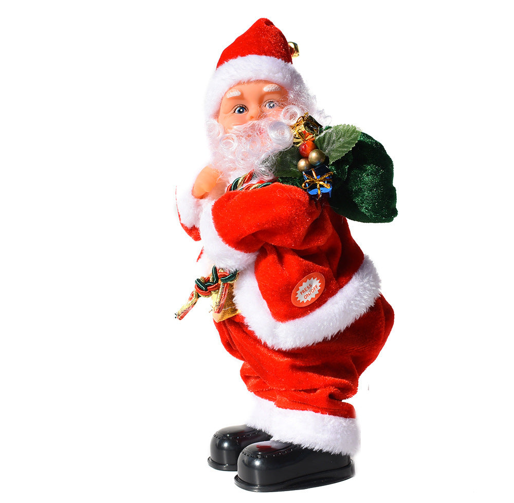 Electric Dancing Santa Claus Music Christmas Ornament
