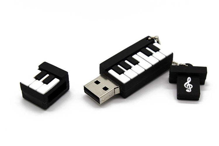 Violin/Piano/Guitar USB Flash Drive – Creative Musical Instrument Novelty, USB 3.0 (16–128GB)