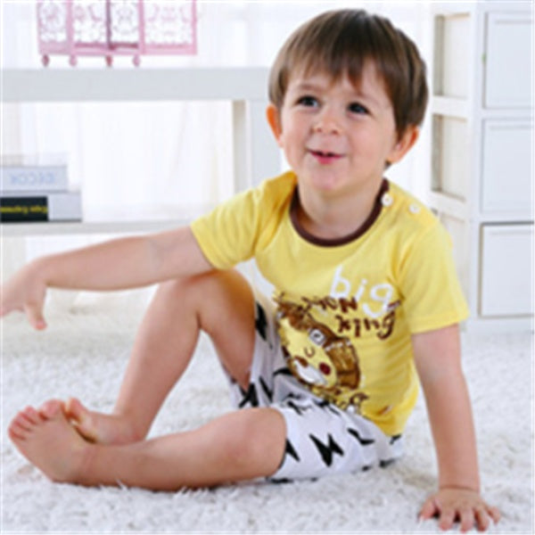Unisex Baby T Shirt Set Cotton Regular Fit Summer Wear