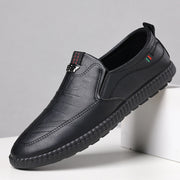 Spring And Summer Versatile Casual Middle-aged Men's Leather Shoes