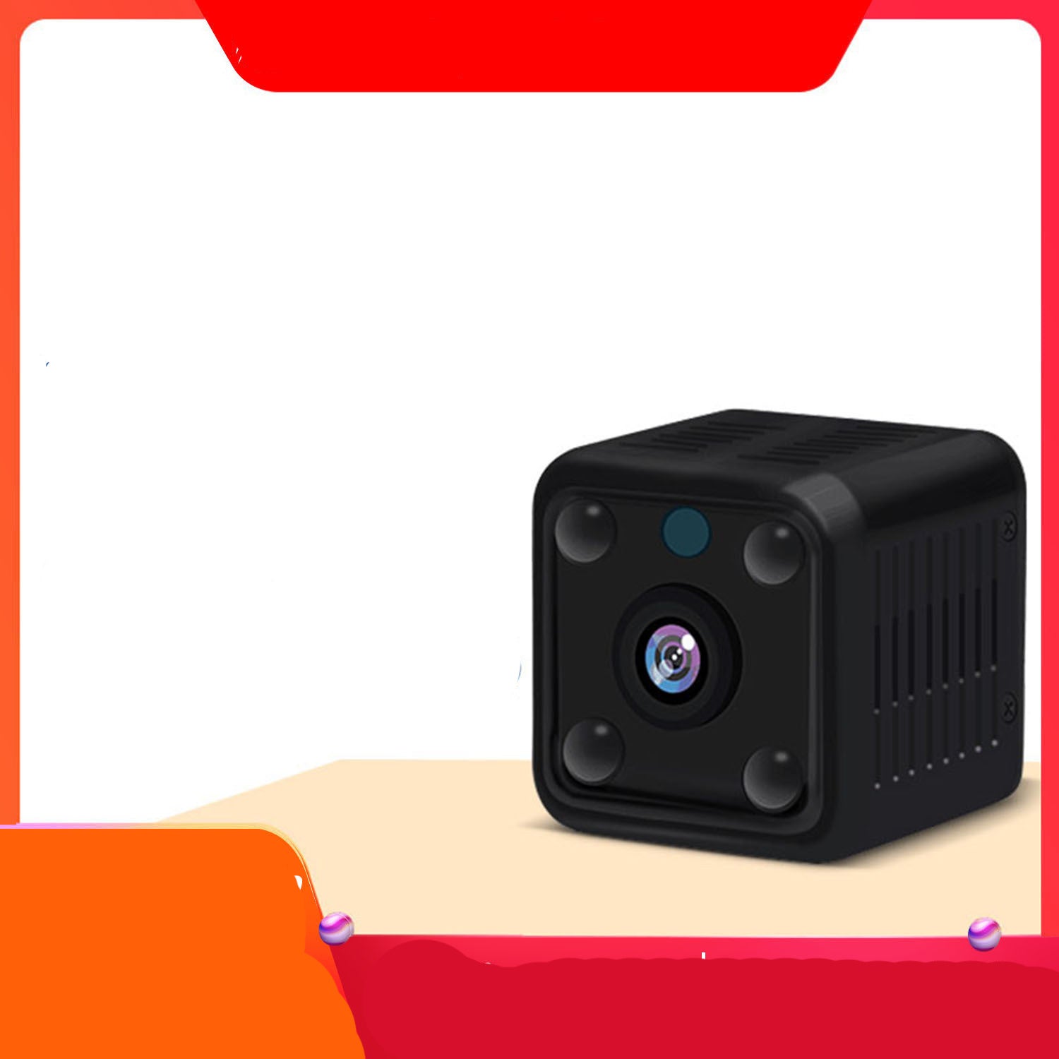 Mini Wireless Security Camera – 1080P Micro IP Cam with Motion Detection
