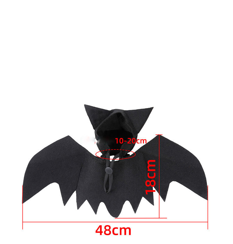Halloween Pet Bat Wings – Funny Dog and Cat Costume Accessory