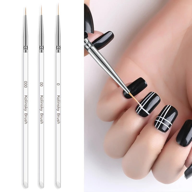 Nail Art Pull Pen – Professional Manicure Drawing Tool