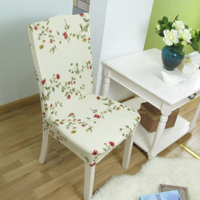 Elastic Siamese Solid Color Stretch Office and Hotel Chair Cover