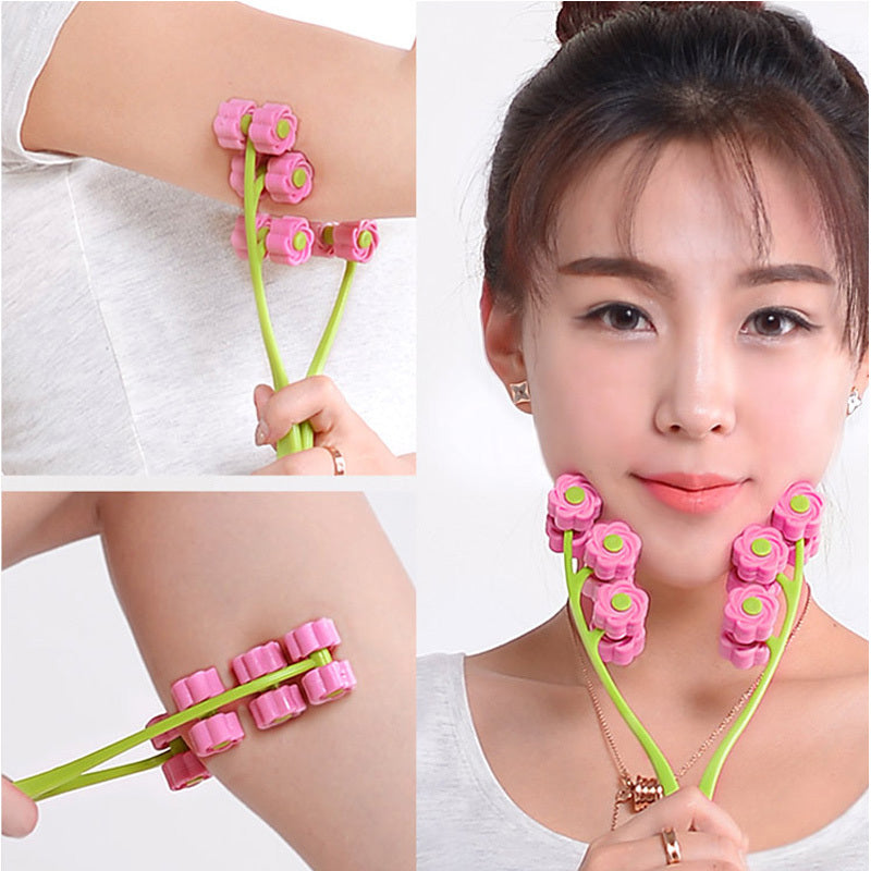 Roller Facial Massager for Lifting and Relaxation