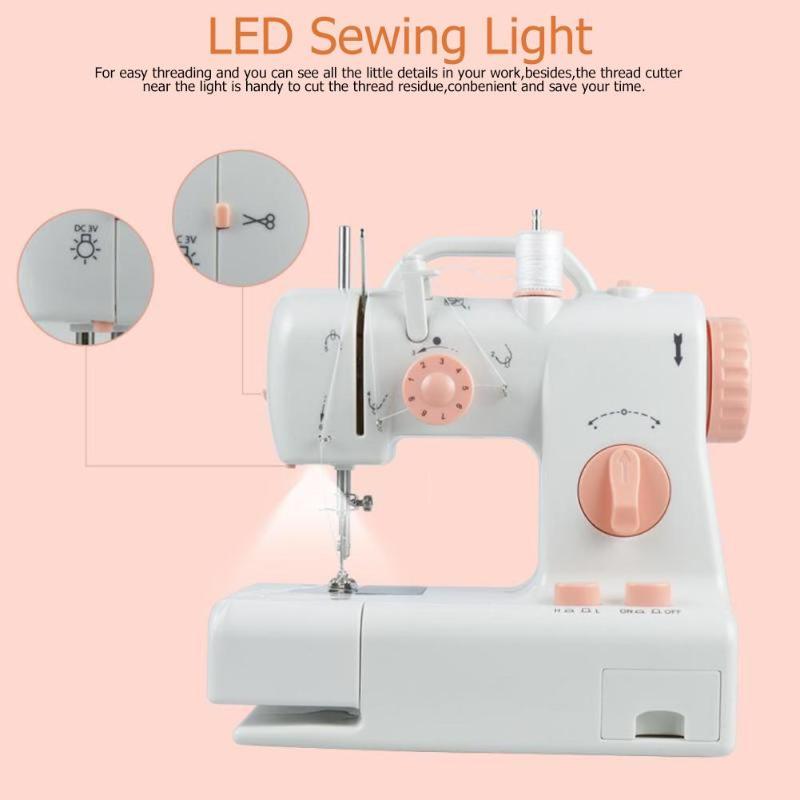 Compact Portable Mini Home Sewing Machine – Lightweight Tabletop Sewing Device