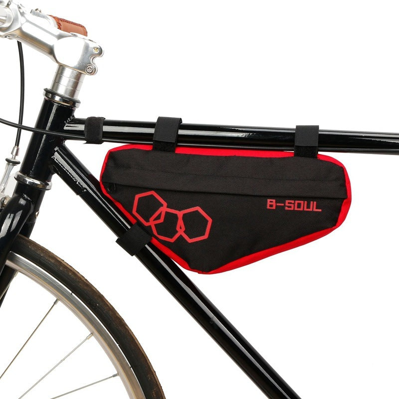 Mountain bike hard shell triangle bag