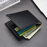 Men's Business Wallet – Money Clip & Card Case