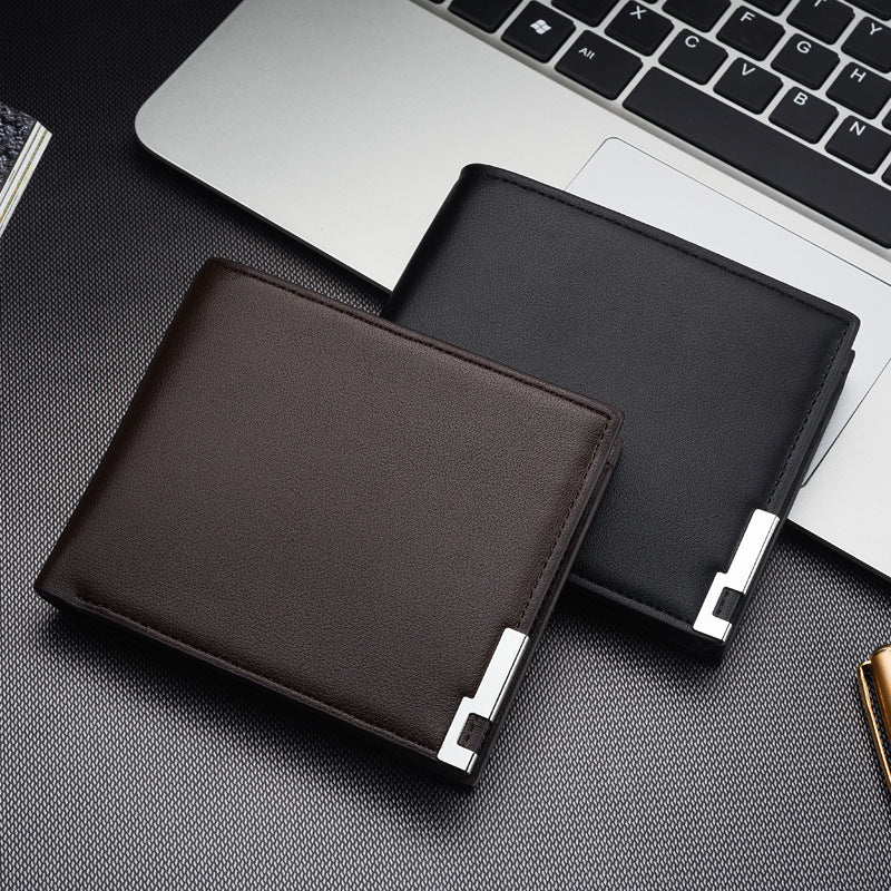 Men's Business Wallet – Money Clip & Card Case