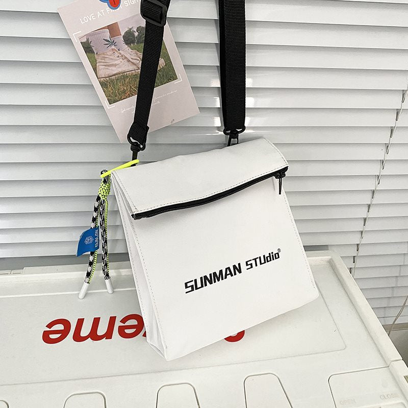 Simple All-match Messenger Bag Design Backpack